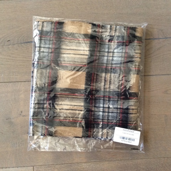 Tartan Scarf Sundance Catalog Scotland Lambswool